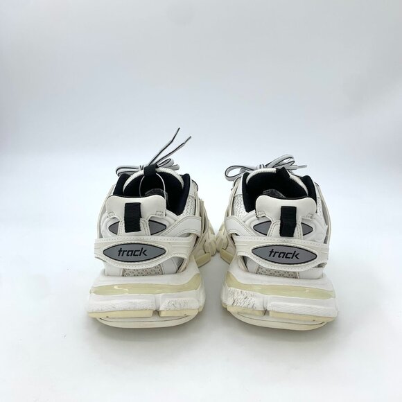 Balenciaga Track Low Top Sneakers White Size 41 Mens Athletic Trainers - Picture 4 of 9